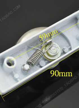 春光牌铝合金门窗户月牙锁搭扣锁窗锁扣推拉窗锁移窗锁龙山钩锁