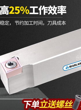 外圆刀杆/走心机刀杆/无偏头刀杆/J-SCLCR1212H09装CCGT09刀片