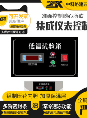 低温试验箱老化环境高低温测试箱小型冷冻柜工业冷藏实验室冰冻柜