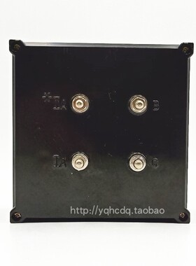 指针式三相功率因素表42L6-COS 100V380V5A超前滞后GGD柜体仪表