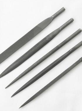 气动锉刀往复锉刀头AF5专用5mm6mm粗齿扁平圆挫强力打磨工具配件
