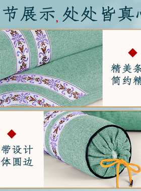 艾草连体护颈枕荞麦颈椎枕家用睡眠艾灸枕头厂家