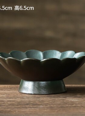 佛手柑托盘禅意风中式器皿香橼摆放摆盘花器花盆托盆陶瓷花瓶摆件