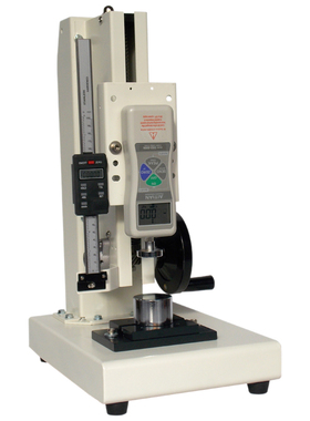 艾田推拉力计测试台带标尺实验机 手摇螺旋机架压力拉力测力仪器