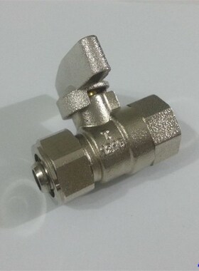 球阀巨泉4/6分/1寸球阀铝塑管阀门太阳能管开关卡套1216/1620包邮
