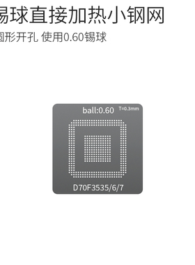 D70F3535 D70F3536 D70F3537汽车电脑芯片BGA408植锡网植锡球钢网