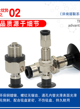 机械手真空吸盘支架J-WEP46  J-WEU61/66/71/76-D8/D10/D15/D20