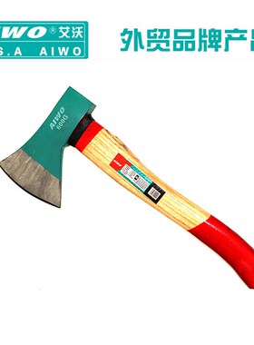 木工斧头纯钢小斧子砍树工具全钢砍柴开山精钢劈柴神器家用农村
