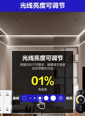低压LED灯带24V变压器双色控制器三色变光智能无线面板遥控控制器