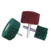 6mm handle scouring pad grinding head flying wing wheel wire drawing grinding head stainless steel polishing wheel without sand pneumatic electric
