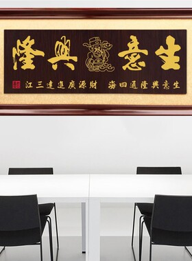诚信赢天下开业牌匾公司开张送礼贺词生意兴隆字画招牌贺匾实木匾