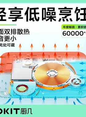 TOKIT厨几SE超薄电磁炉家用节能小型大功率爆炒火锅专用迷你新款