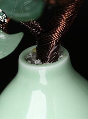 天然白水晶招财摇钱树家居新房装饰客厅电视柜公司开业礼品摆件