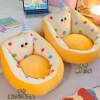 Cat claw futon cushion plush cushion floor tatami bedroom bay window floor backrest integrated lazy sofa