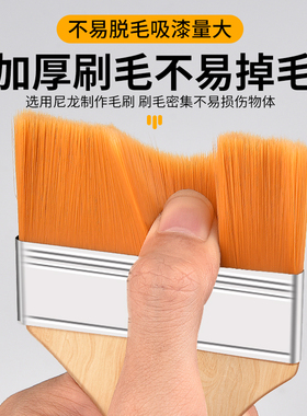 尼龙毛刷软毛清洁排刷工业用涂料乳胶油漆刷烹饪烧烤烘焙刷羊毛刷
