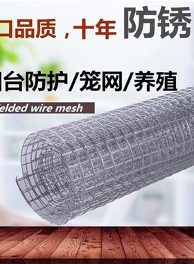鸡笼防猫网格小龙虾防锈铁丝网隔离网筛子家用钢丝电焊网片窗护栏
