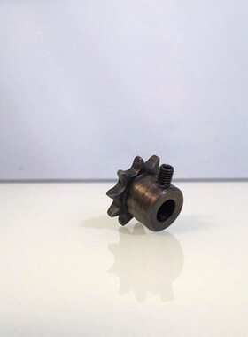 06b08b10a12a16a现货链轮加工 定制内孔 开键槽 螺丝孔现货可速发
