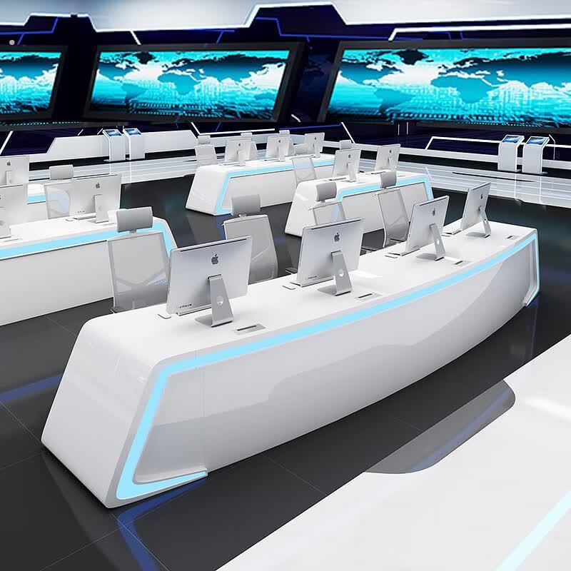 Nandi Shuo paint operation console multimedia command center monitoring dispatch room security workbench central control