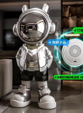 太空人宇航员客厅大型落地创意摆件电视柜沙发装饰品乔迁开业礼物
