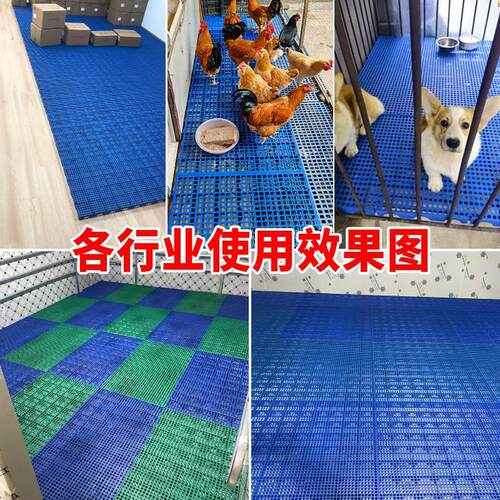 防潮板网格塑料托盘栈板冻库地台防潮垫仓板卡板仓库货物防潮垫板 - 图1