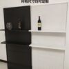 A-pillar with frame and laminate perforated board shelf supermarket shelf hardware tool hook mobile phone accessories display stand