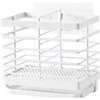 Chopstick barrel wall-mounted chopstick cage household tableware storage rack drain chopstick rack kitchen punch-free chopstick barrel storage box