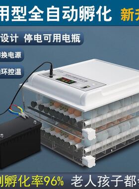 《厂家直销》小型孵化机全自动家用型孵化器鸡蛋孵化设备孵化箱