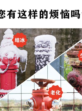 室外消火栓保温罩加厚防冻保护罩室内消防接合器防雨防尘套定制