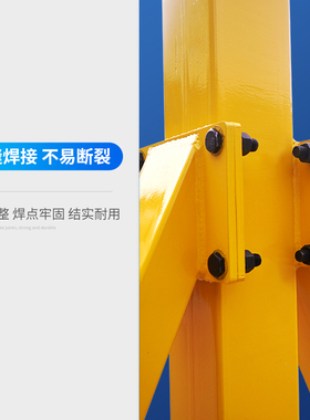 沪工小型龙门架龙门吊移动式航吊手推起重龙门架1吨2吨3吨T起重机