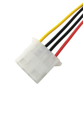 15pin公转4pin母供电线 sata反转线 ide转sata D型4P转sata电源线