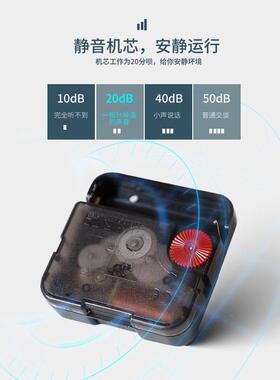 创意挂钟客卧室艺术装厅饰时简现代大气格MS0675栅墙高级感钟静约