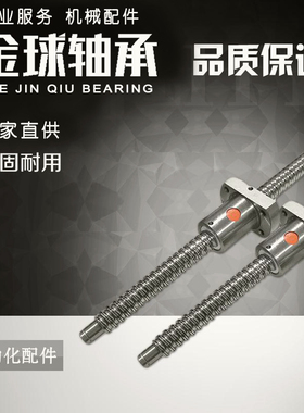 滚珠4040丝杆2505螺母3210丝杠4005丝母2020轴承2525静音型3232