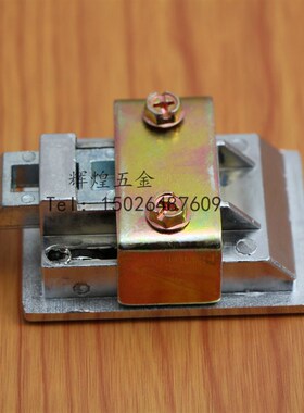 拉动式锌合金平面柜门锁平面插销式门锁机柜电箱锁工业工程设备锁