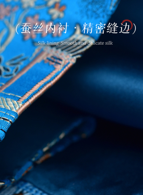 云锦半真丝围巾送老外南京伴手礼