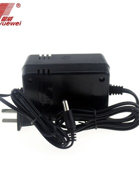 粤威12V通用老款式收音机DC9-12V线性线圈变压器电源适配器稳定