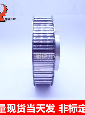 LY12铝合金同步轮现货T10 30齿  带宽25 带台带挡边 BF型 可改AF