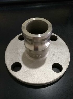 304不锈钢快速接头F型带法兰快速接头DN15-DN100F型阳端快速接头