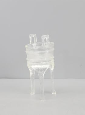新中式三足鼎树脂工艺品摆件磨砂香炉会所售楼处样板房书房装饰品