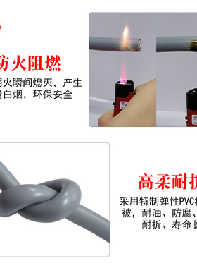 超高柔性双绞屏蔽线TRVVPS16 20 24 26 30 40芯485通信拖链电缆线