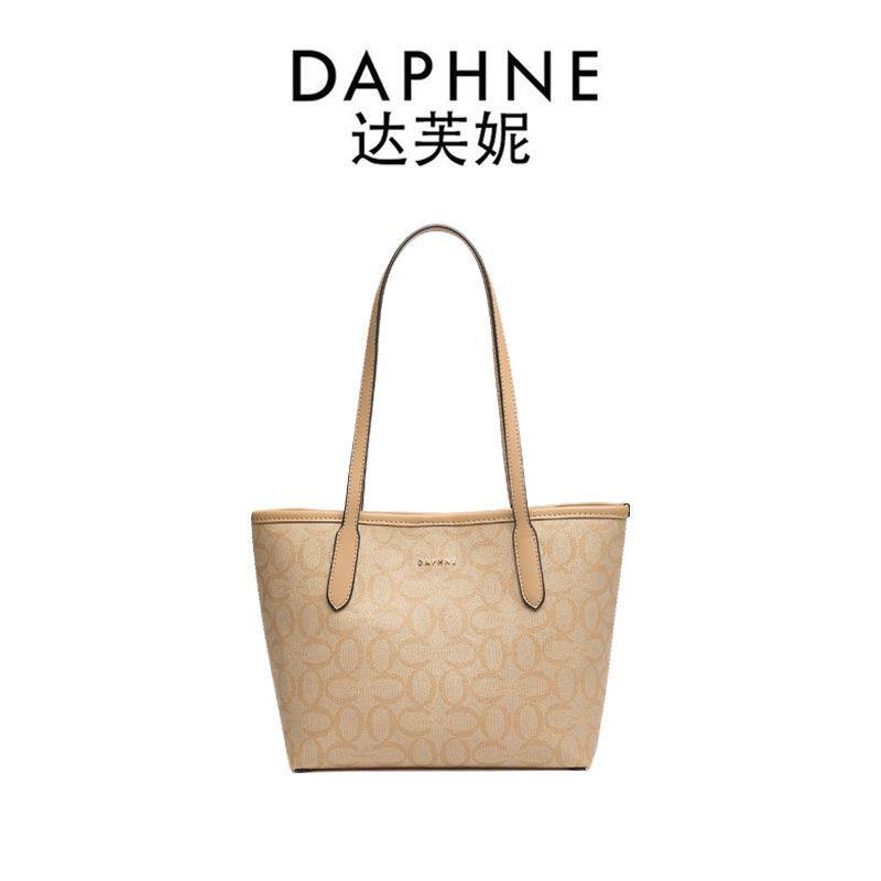 Daphne/达芙妮托特包女大容量通勤包单肩手提包百搭品牌正品包包