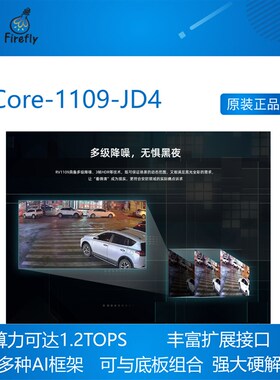 Core-1109-JD4 RV1109核心板 开发板 机器视觉 人工智能 人脸识别