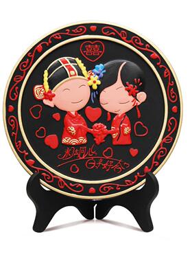 送朋友结婚礼物实用婚庆礼品送闺蜜创意新人订婚新婚送礼婚房摆件