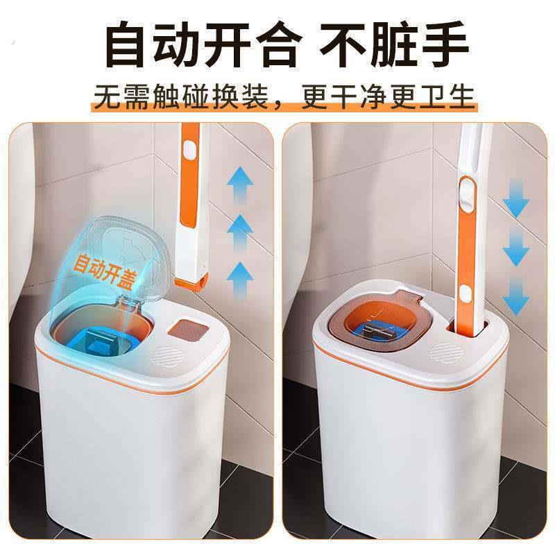 Disposable toilet brush replacement head toilet universal replacement core household replacement tablet bathroom universal cleaning brush head