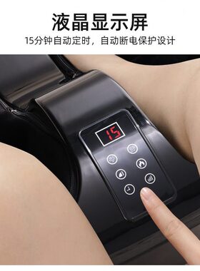 甄选源头工厂新款跨境足疗机全自动腿部按摩器足底热敷滚轮揉捏美