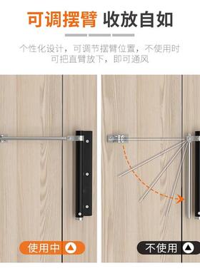 合页自动回弹关门闭合器简易新款闭门器缓冲关门自动防撞门阻尼器