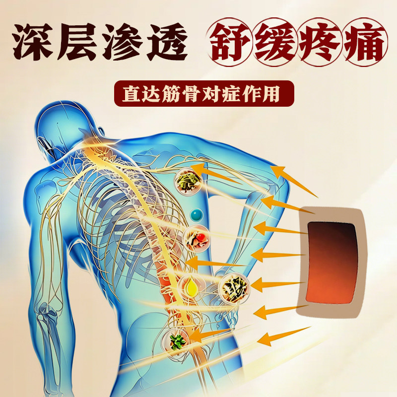 概本生物腰椎贴远红外治疗贴腰肌间盘专用辅助突出膏药劳损疼痛