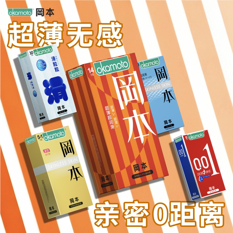 冈本避孕套正品超薄安全套情侣气球润滑情趣安全套byt计生用品 套生实拍商品图