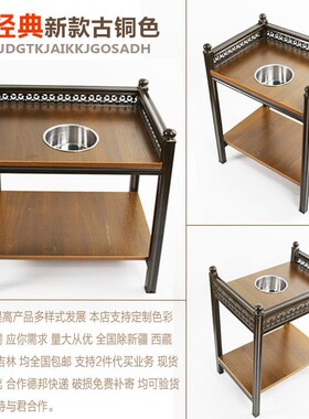 麻将桌茶几茶水架桌边茶桌家用小型茶台棋牌室麻将馆边几牌桌专用
