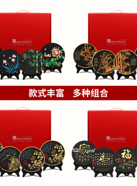 家居装饰品摆件客厅书柜书房间工艺品梅兰竹菊送老师教师节礼物