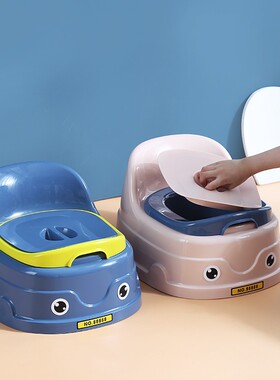 儿童家用坐便器宝宝马桶带靠背小孩小马桶尿桶尿盆坐便凳带盖痰盂
